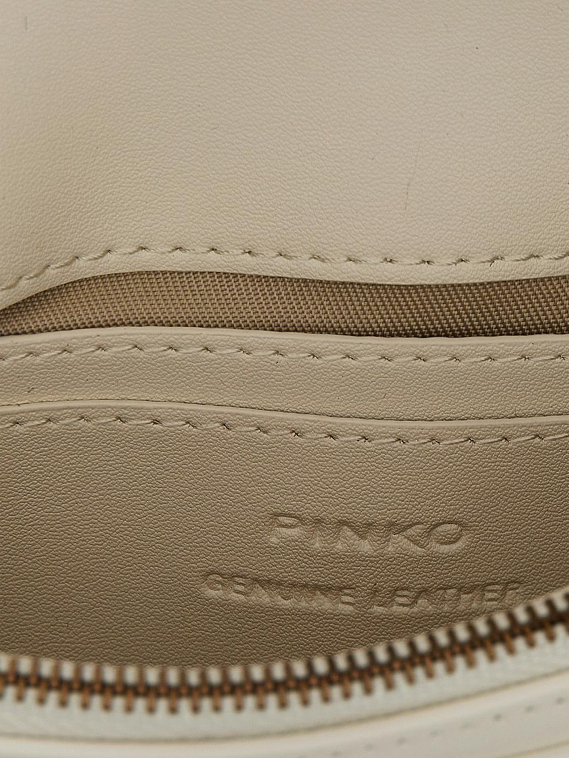 Pinko Crossbody Bags Woman White