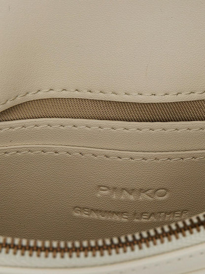 Pinko Crossbody Bags Woman White