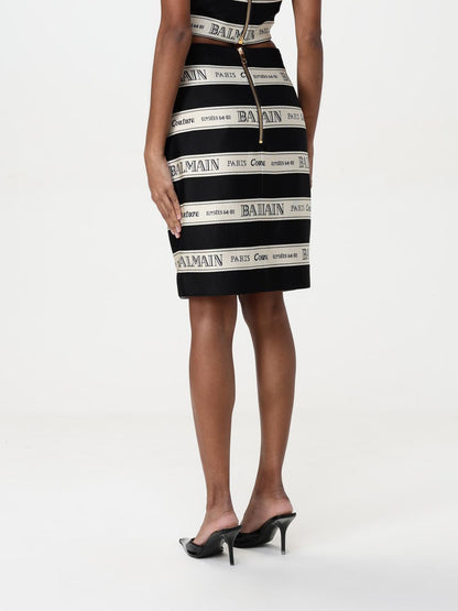 Balmain Skirt Woman Black