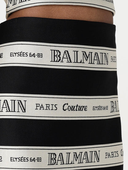 Balmain Skirt Woman Black