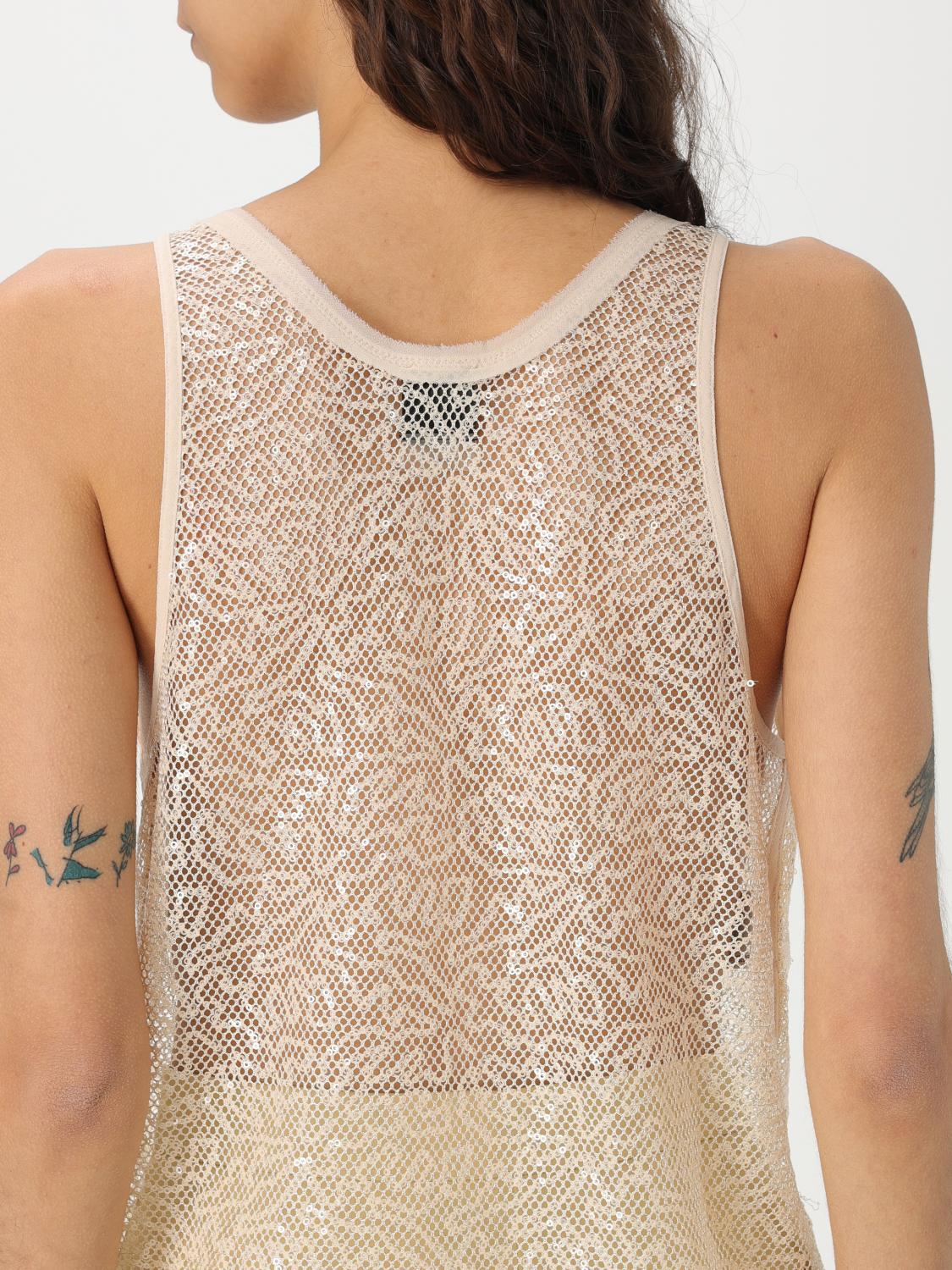 Pinko Top Woman Cream