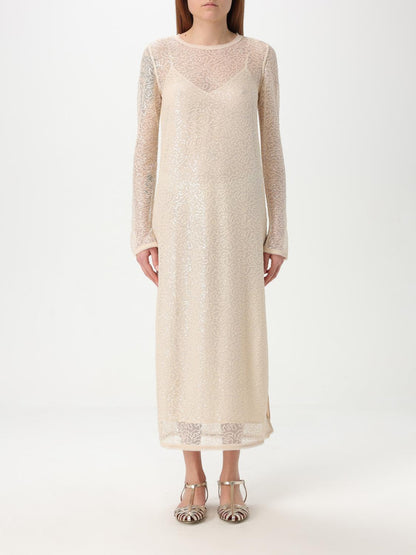 Pinko Dress Woman Sand