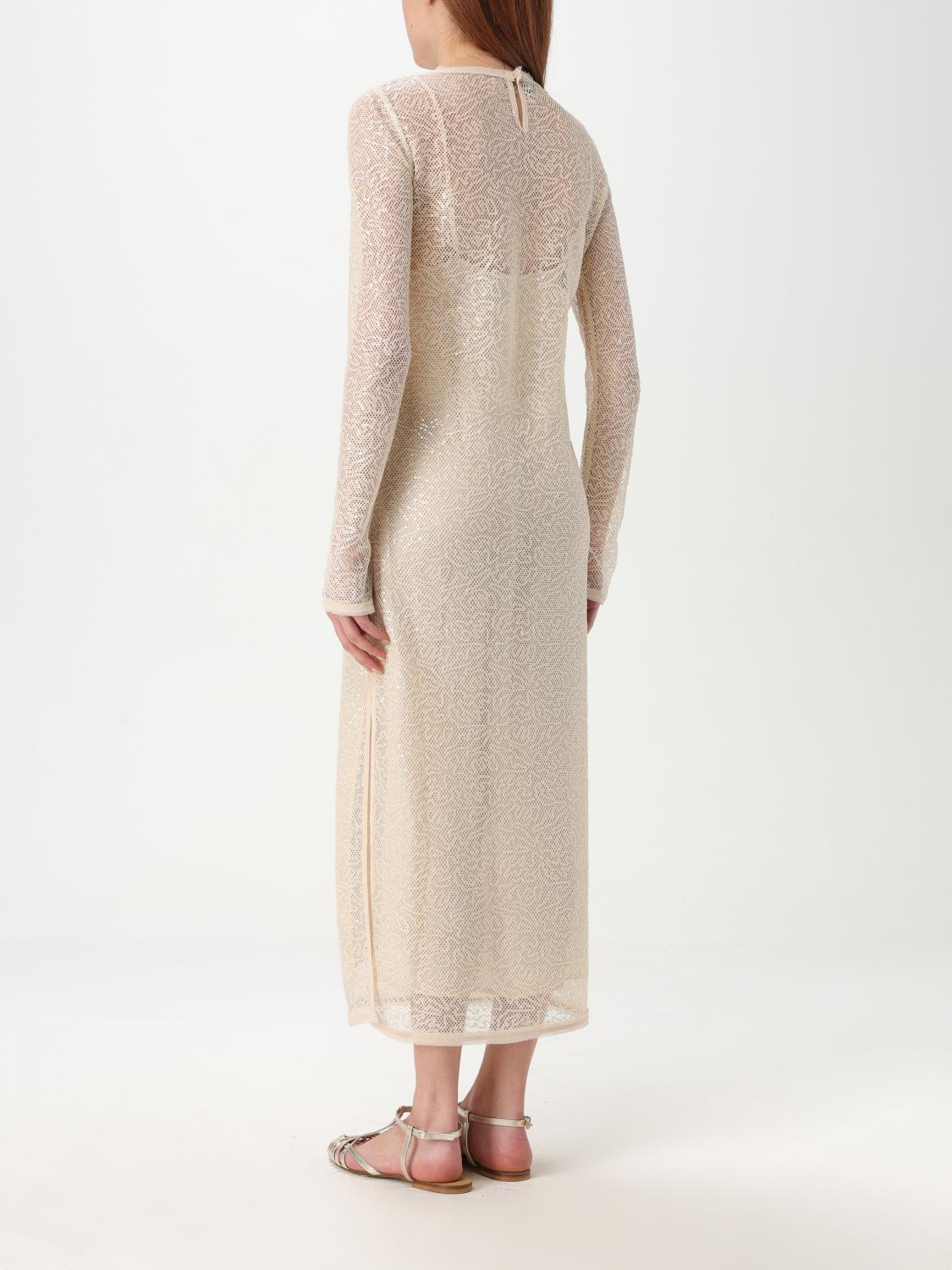 Pinko Dress Woman Sand