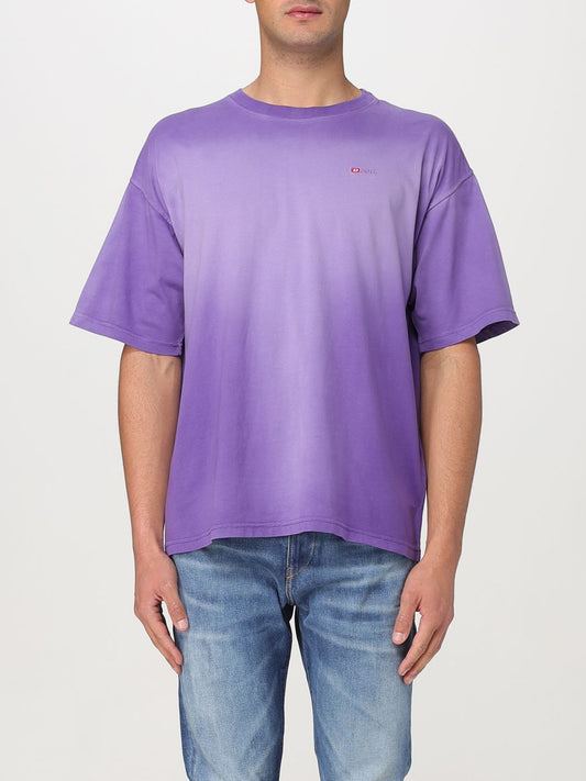 Diesel T Shirt Men Violet
