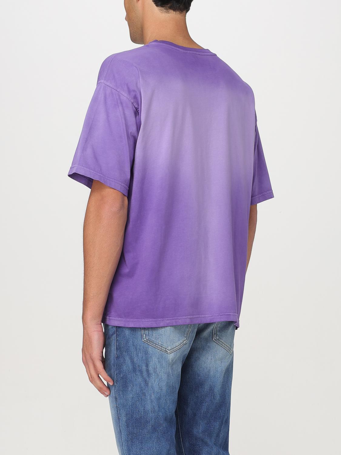 Diesel T Shirt Men Violet