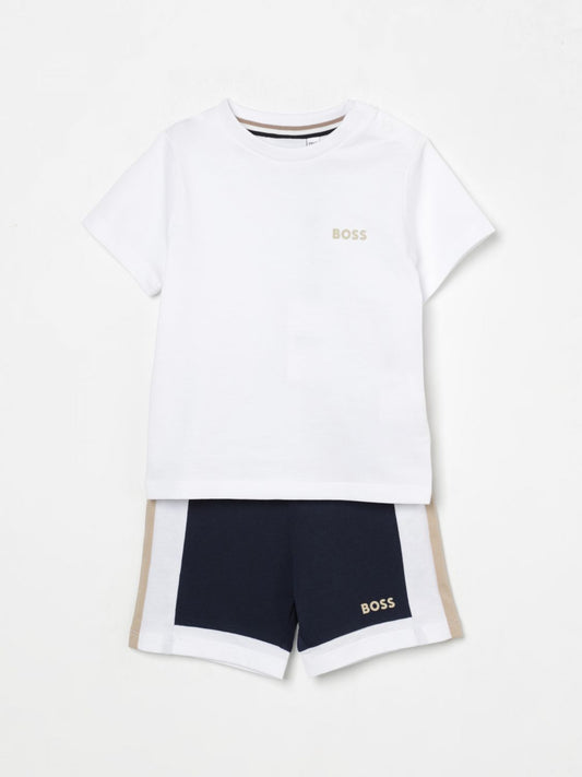 Boss Clothing Set Kids White