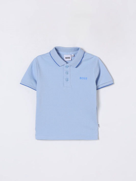 Boss T Shirt Kids Blue