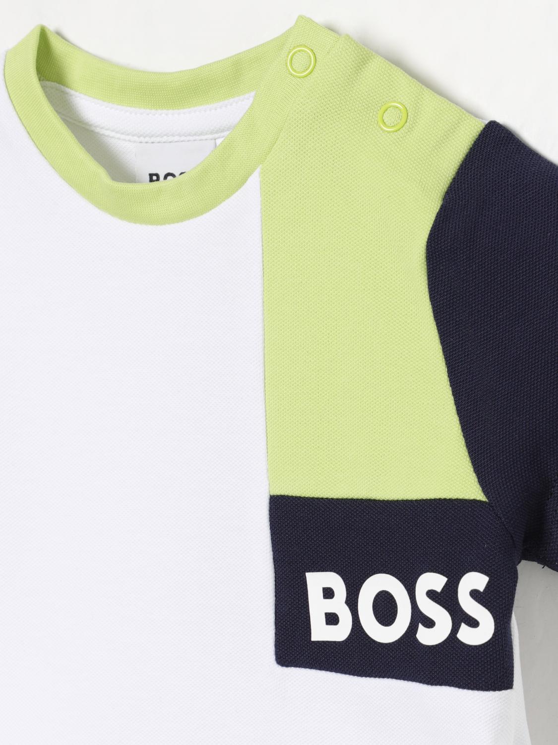 Boss T Shirt Kids White