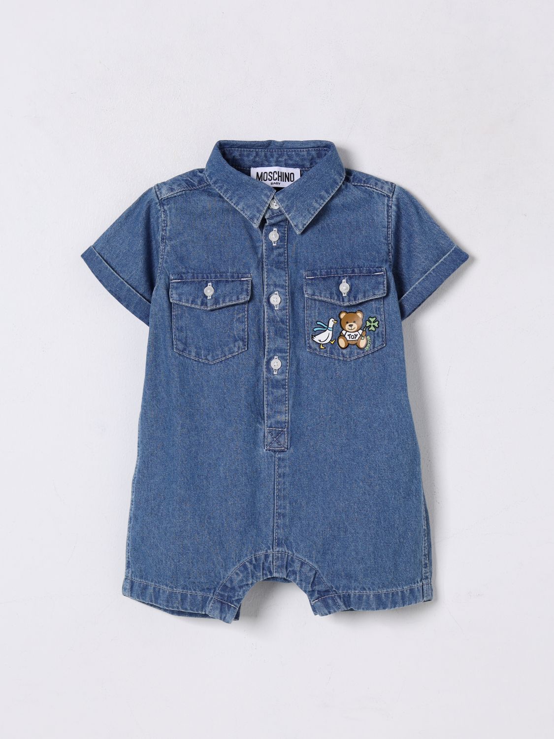 Moschino Romper Kids Blue