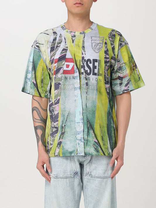 Diesel T Shirt Men Green