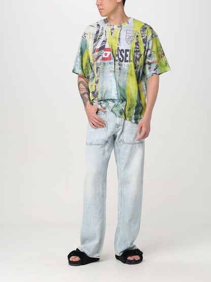 Diesel T Shirt Men Green