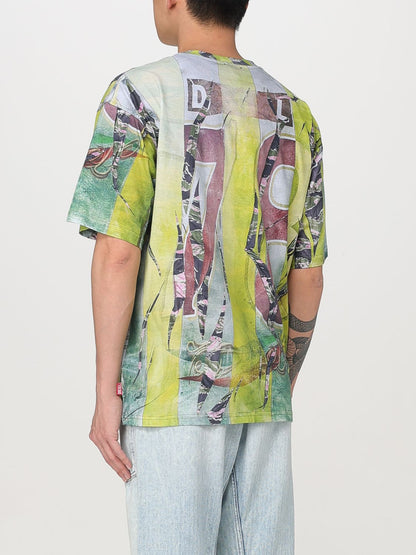 Diesel T Shirt Men Green