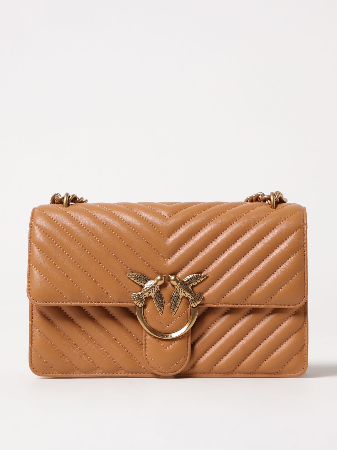 Pinko Shoulder Bag Woman Brown
