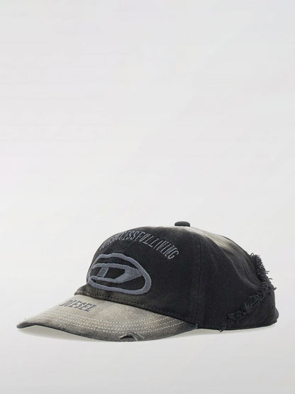 Diesel Hat Men Black