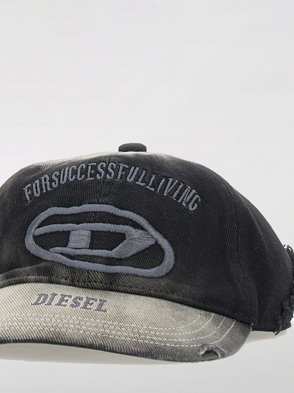 Diesel Hat Men Black