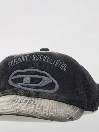 Diesel Hat Men Black