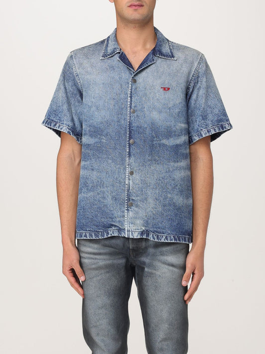 Diesel Shirt Men Blue