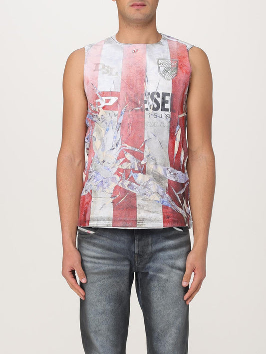 Diesel T Shirt Men Red