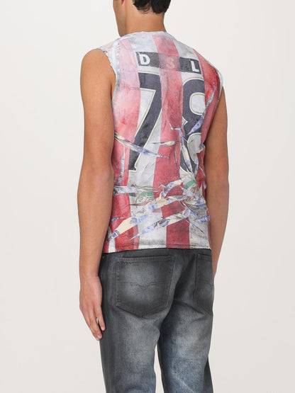 Diesel T Shirt Men Red
