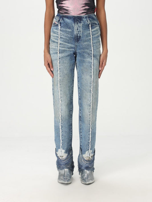 Diesel Jeans Woman Gnawed Blue