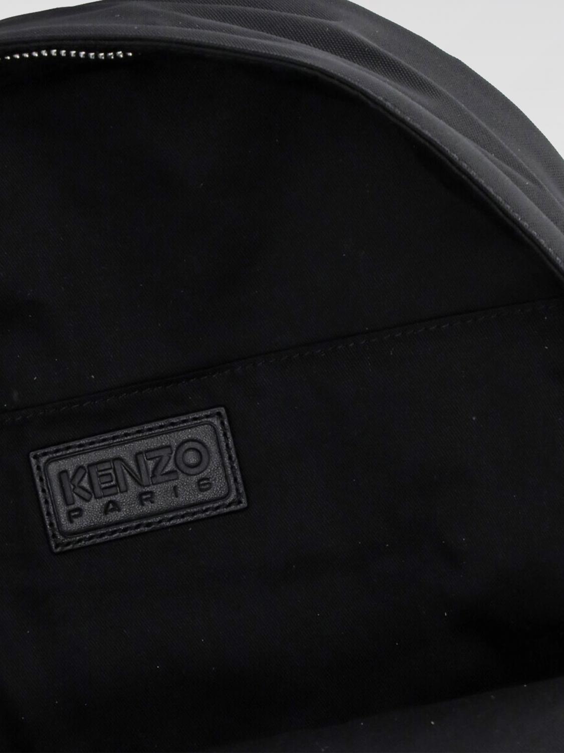 Kenzo Backpack Men Black