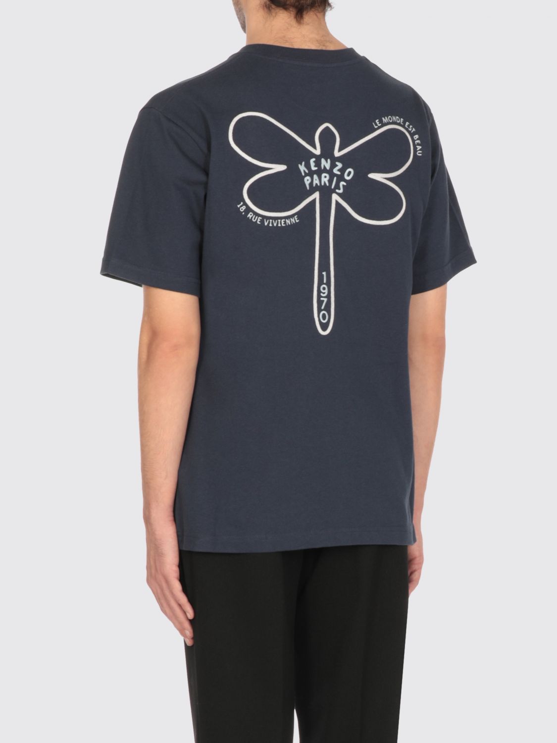 Kenzo T Shirt Men Blue