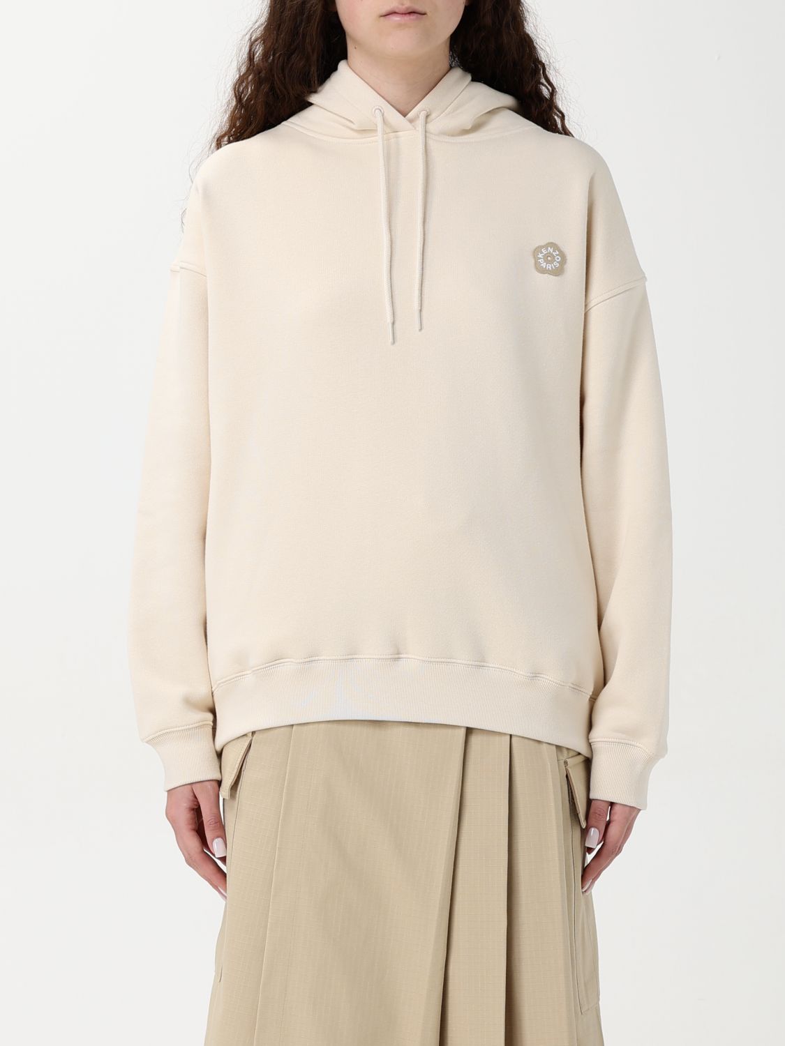 Kenzo Sweatshirt Woman Beige