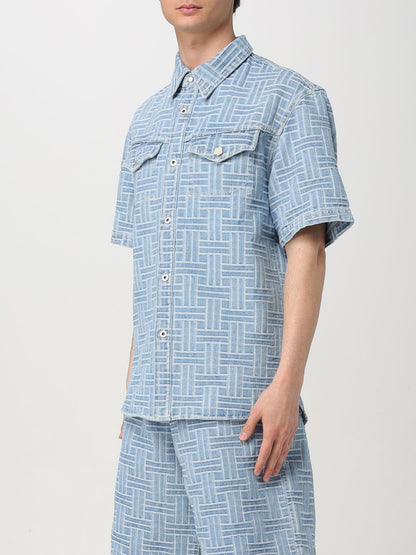 Kenzo Shirt Men Gnawed Blue