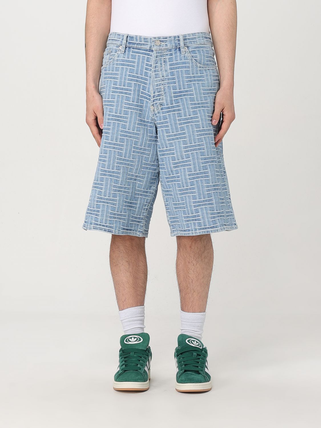 Kenzo Short Men Gnawed Blue