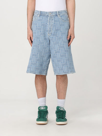 Kenzo Short Men Gnawed Blue