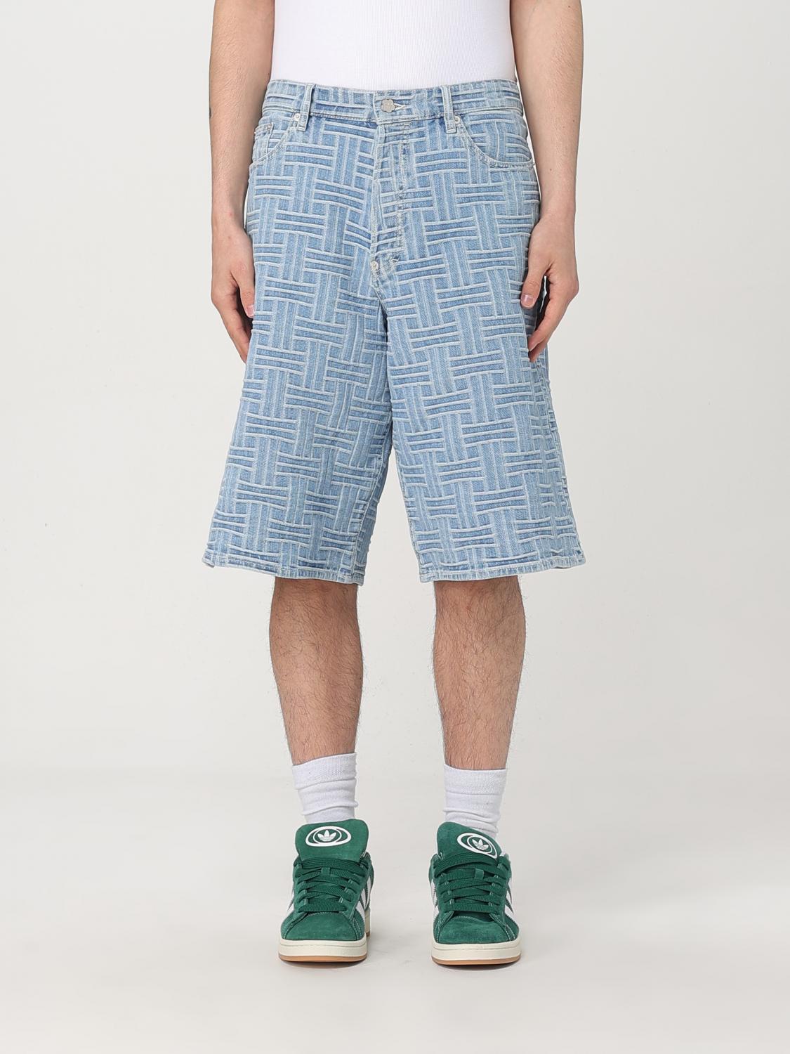 Kenzo Short Men Gnawed Blue