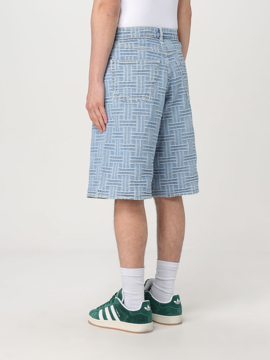 Kenzo Short Men Gnawed Blue