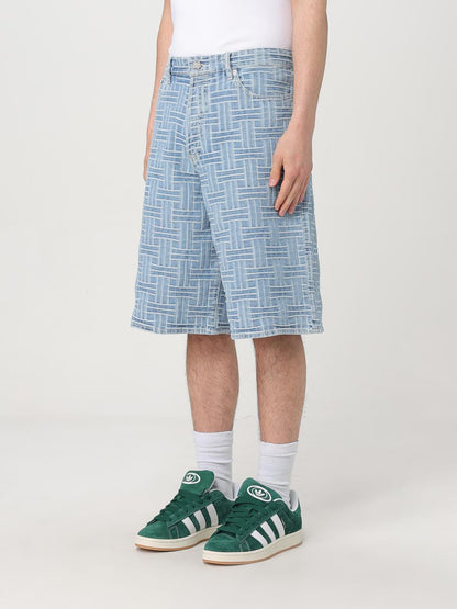 Kenzo Short Men Gnawed Blue
