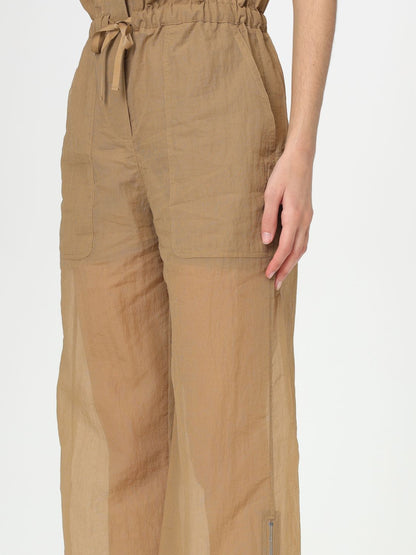 Pinko Pants Woman Tobacco