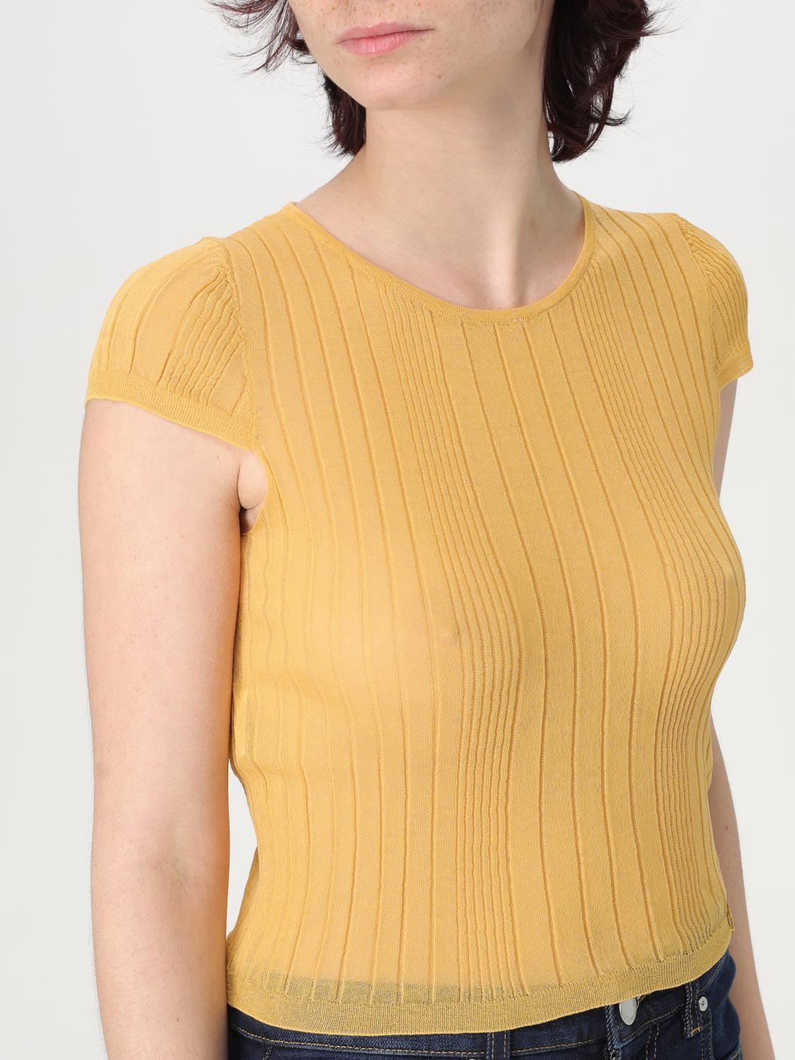 Pinko Sweater Woman Yellow