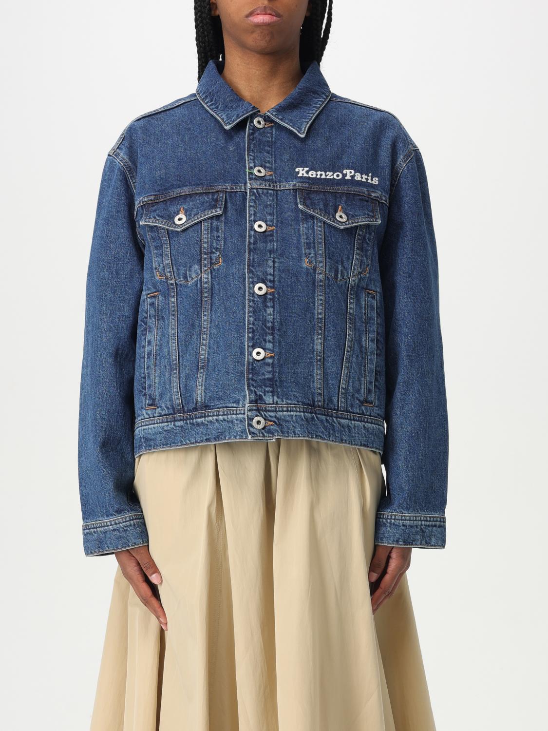 Kenzo Jacket Woman Denim