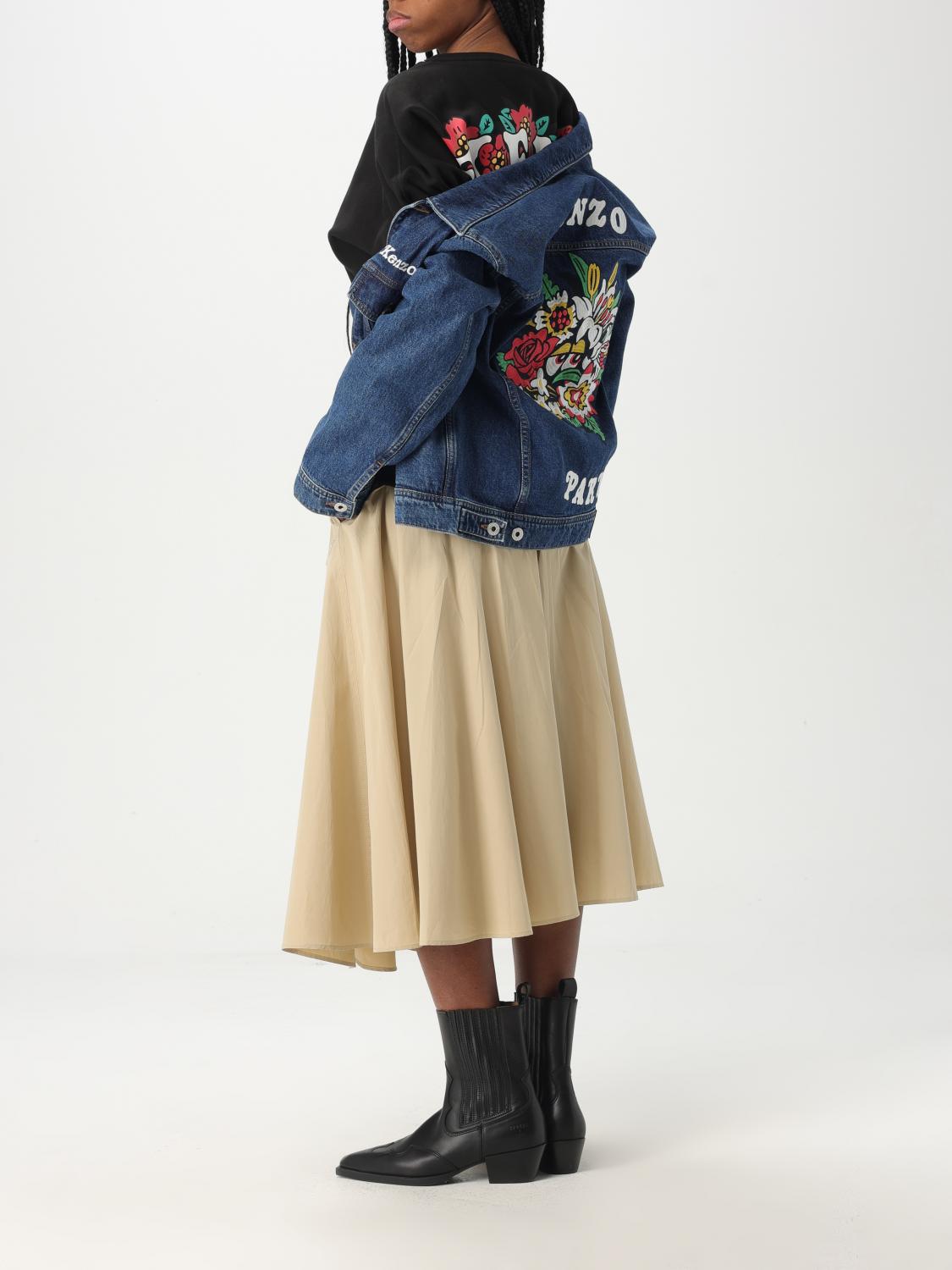 Kenzo Jacket Woman Denim