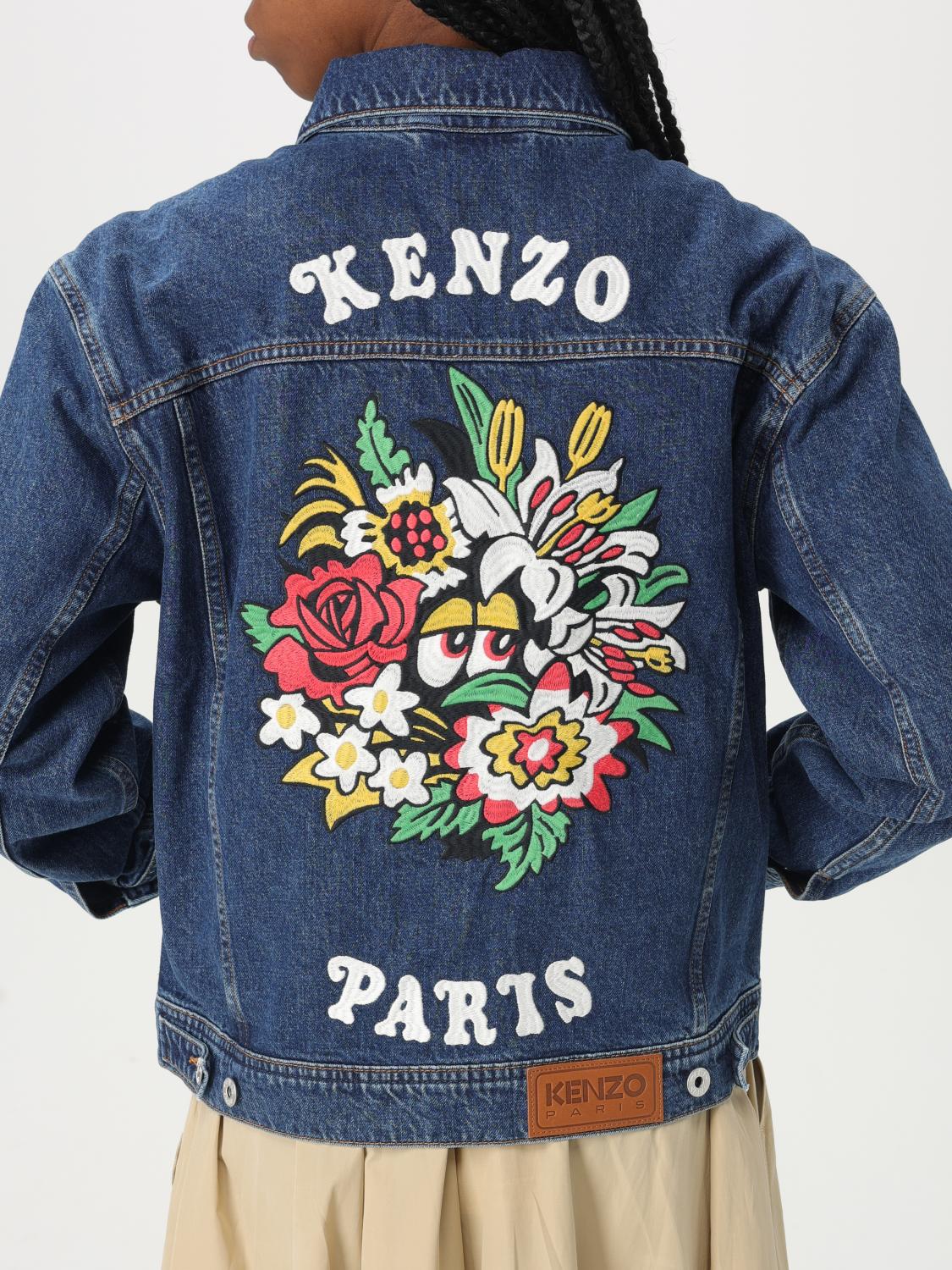 Kenzo Jacket Woman Denim