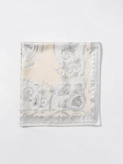 Versace Neck Scarf Woman Grey
