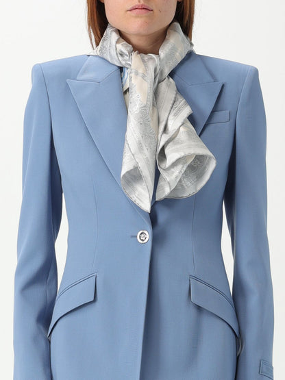 Versace Neck Scarf Woman Grey