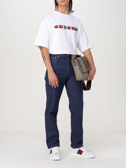 Gucci Shoulder Bag Men Beige
