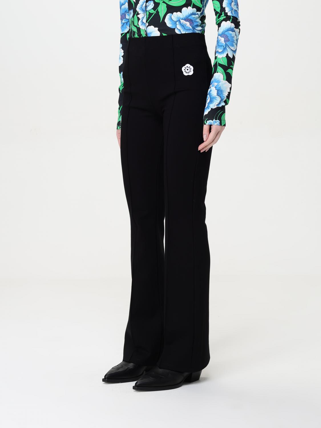 Kenzo Pants Woman Black