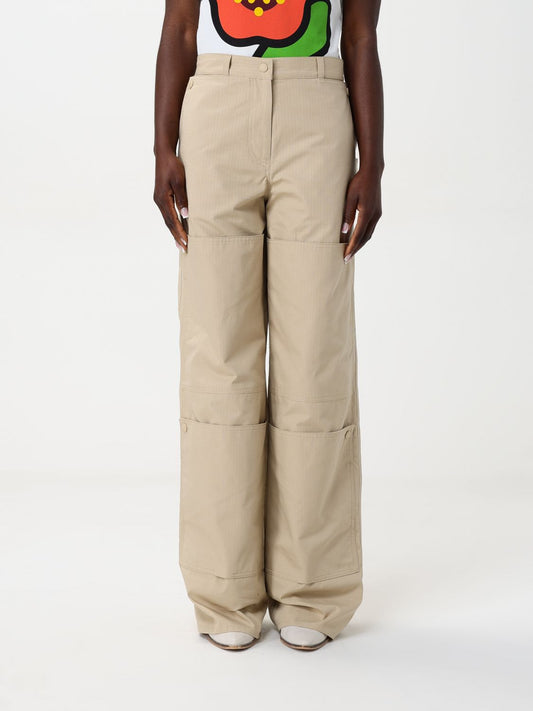 Kenzo Pants Woman Beige