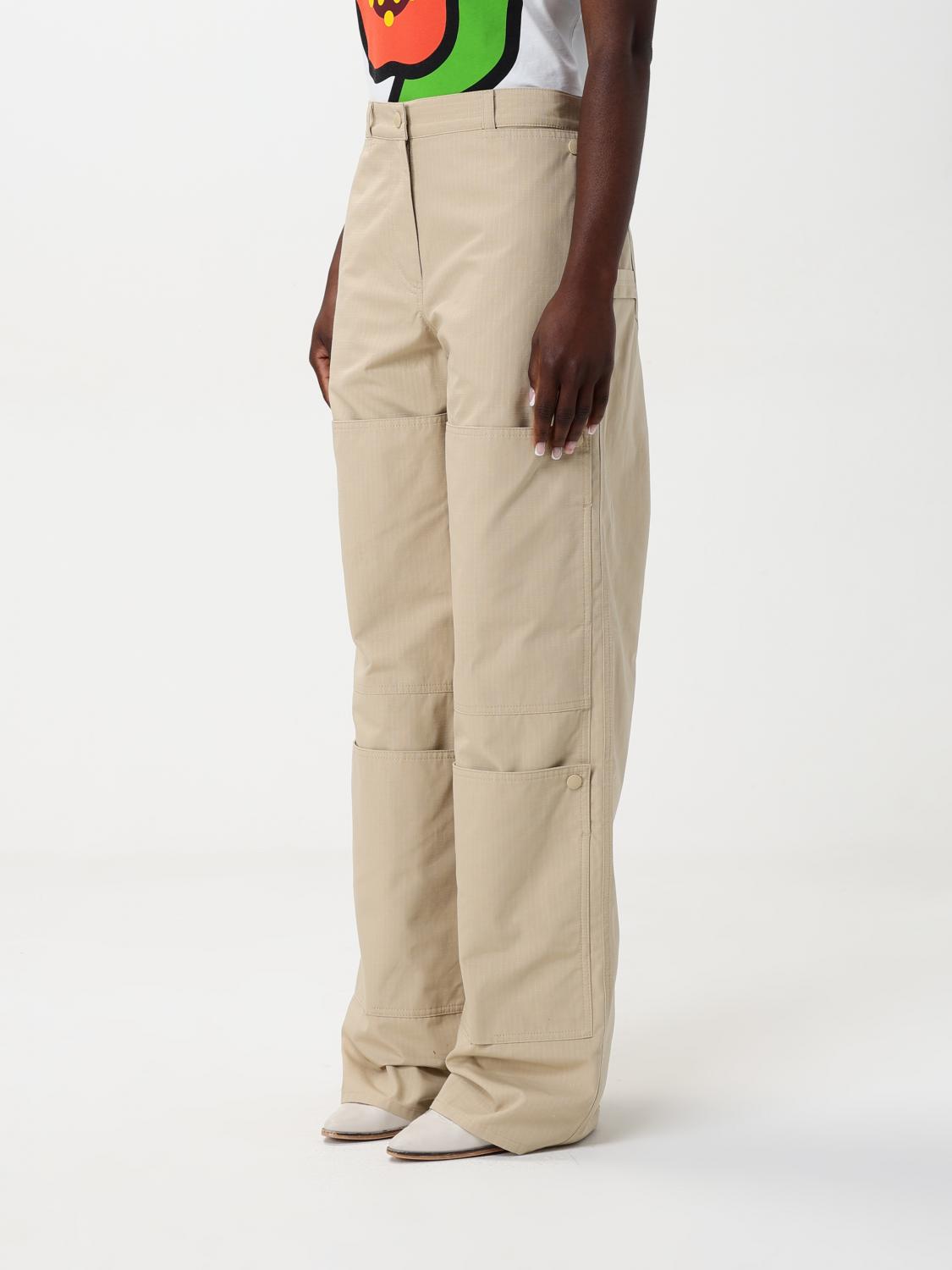Kenzo Pants Woman Beige