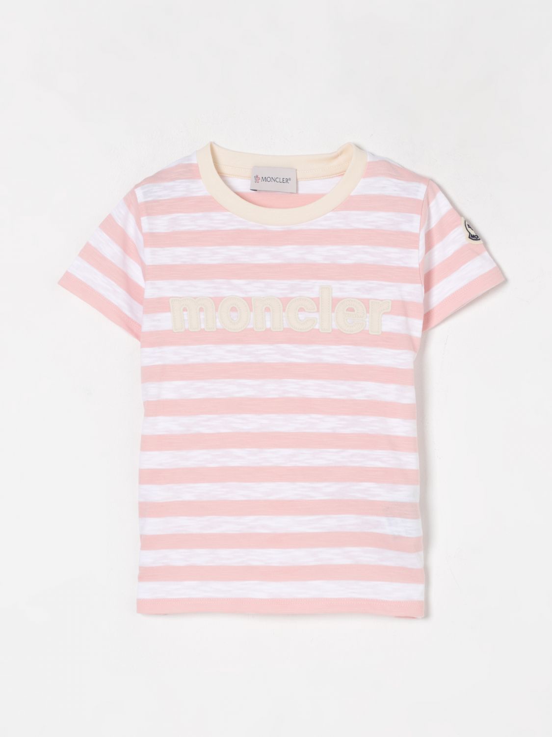 Moncler T Shirt Kids Pink