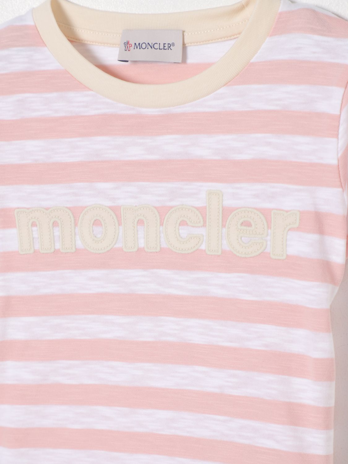 Moncler T Shirt Kids Pink