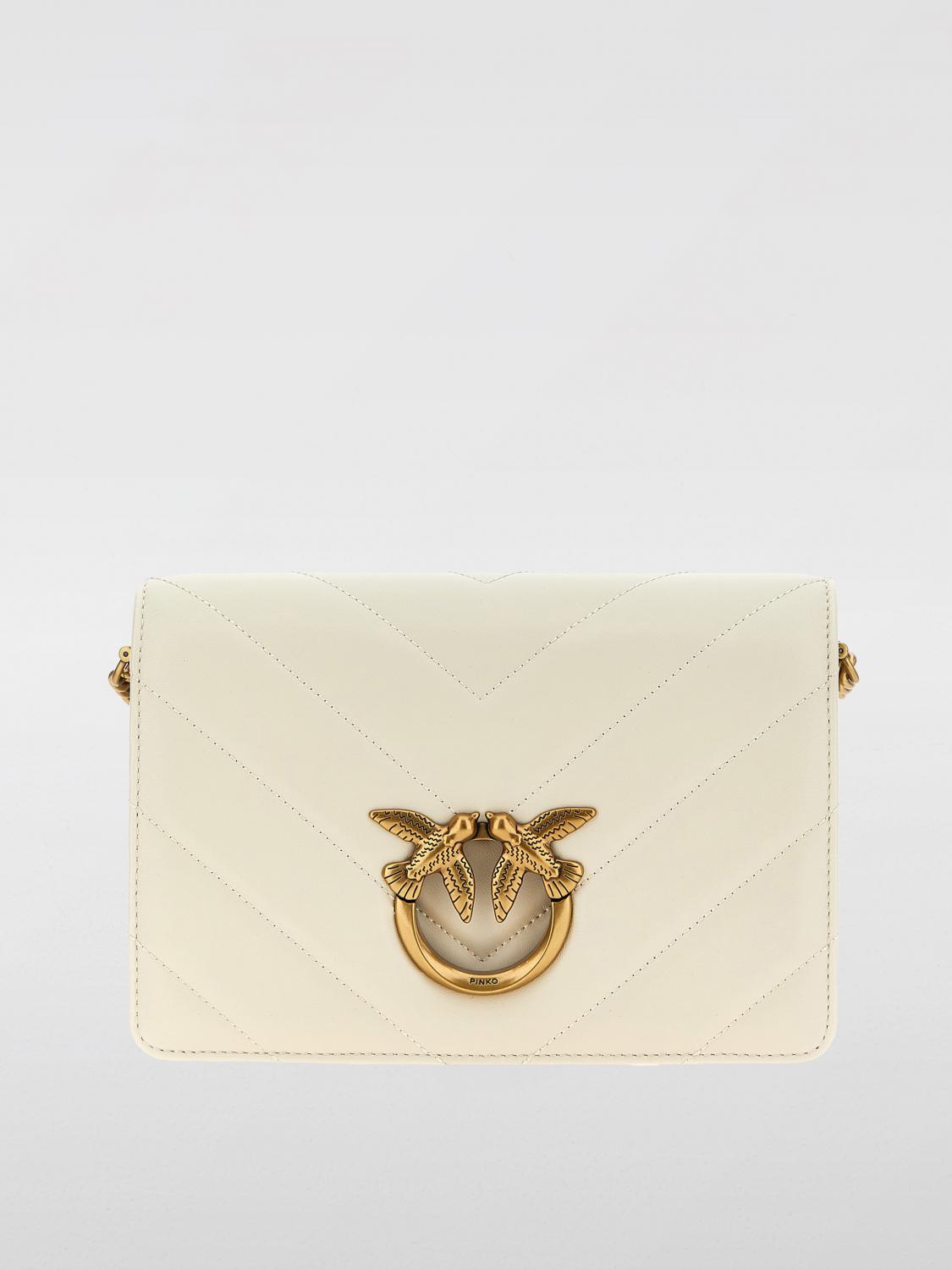 Pinko Crossbody Bags Woman Black