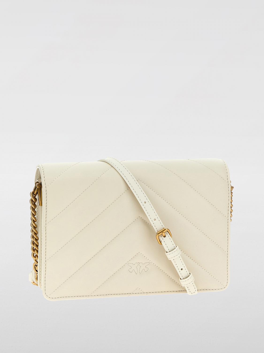 Pinko Crossbody Bags Woman Black