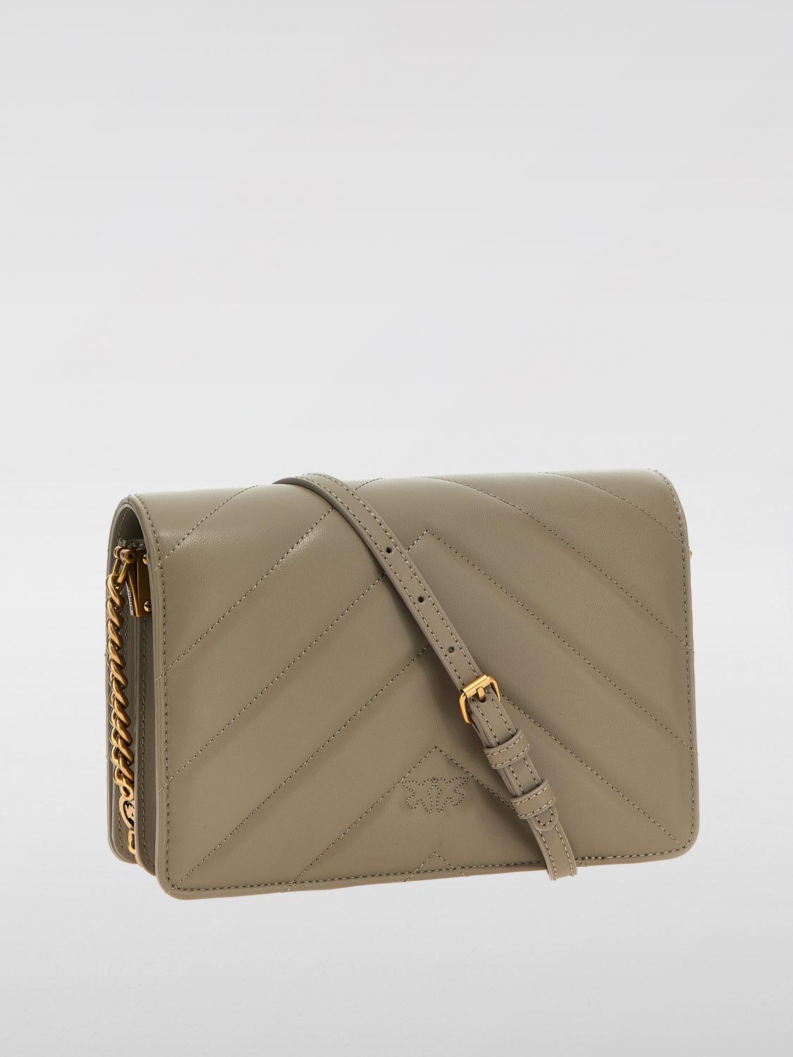 Pinko Crossbody Bags Woman Black