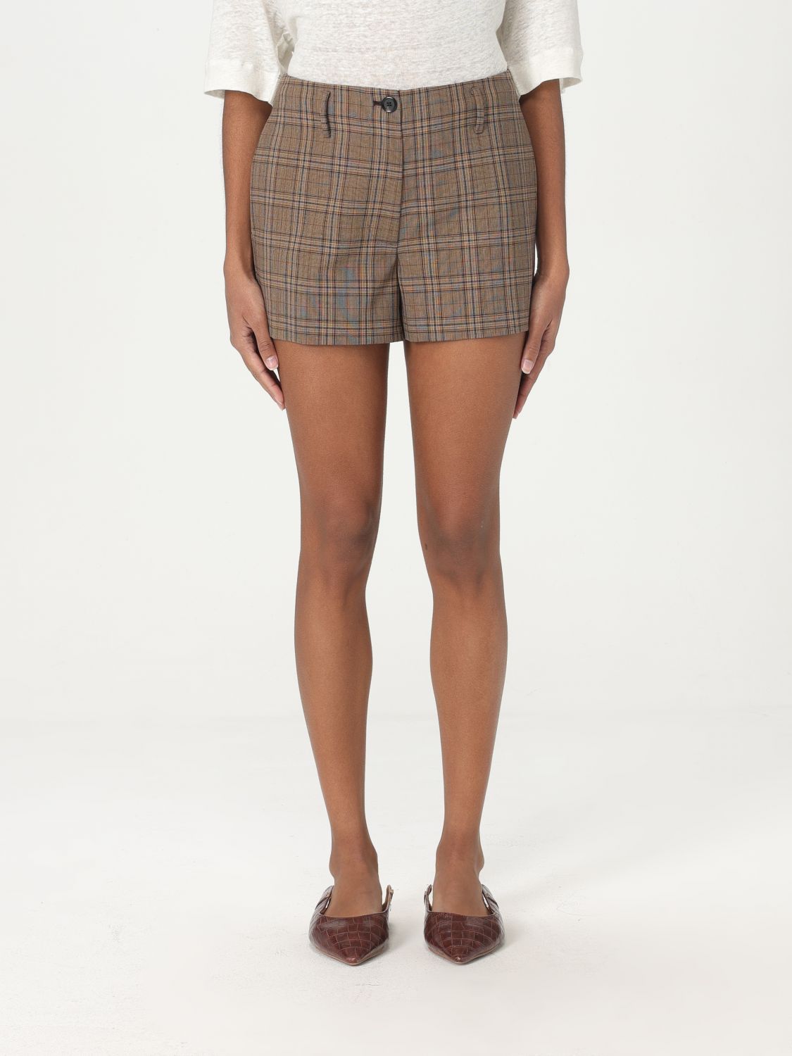 Pinko Short Woman Brown